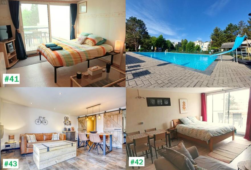 3 Studios - 3 Ambiances - Tout Confort - Piscine Ouverte Juillet Aout - Zwembad Open July Augustus Han-sur-Lesse Exterior foto